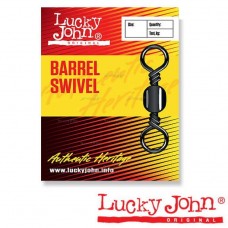 Вертлюжок LJ Barrel Swivel Black 020/10шт. Вертлюжок LJ Barrel Swivel Black 020/10шт.