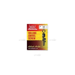 Штопорна застібка з вертлюгом LJ Roling Swivel Screw 008/10шт. Штопорна застібка з вертлюгом LJ Roling Swivel Screw 008/10шт.