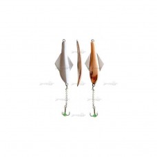 Блешня зимова Lucky John Glider CS (трійник-ланцюжок) 10 г, 60мм Блешня зимова Lucky John Glider CS (трійник-ланцюжок) 10 г, 60мм