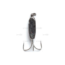 Мормишка вольфрамова Lucky John Чёртик треугольный с петел., 2мм, 0,25г 3220-B