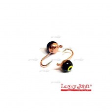 Мормишка вольфрамова Lucky John Шар крашеная с глазком петел. 3мм, 0,3г 2830-1C Мормишка вольфрамова Lucky John Шар крашеная с глазком петел. 3мм, 0,3г 2830-1C