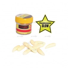Опаріш силіконовий фосфорний Lucky John Maggot 14mm Опаріш силіконовий фосфорний Lucky John Maggot 14mm