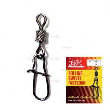 Вертлюг із застібкою LJ Rolling and Fastlock 004/7шт.