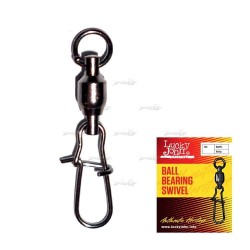 Вертлюг із застібкою Ball Bearing Swivel 002/3шт.