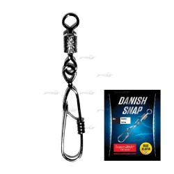 Вертлюг із застібкою LJ Danish Snap 002/5шт. Вертлюг із застібкою LJ Danish Snap 002/5шт.