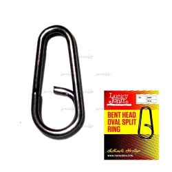 Кільця заводні LJ Bent Head Oval Split Ring 021/10шт. Кільця заводні LJ Bent Head Oval Split Ring 021/10шт.
