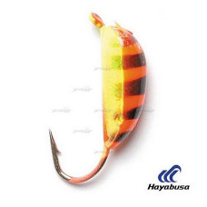 Мормишка вольфрамова Lucky John БАНАН рижский 040мм/19