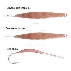 Блешня вертикальна зимова Salmo LJ Model M 265 c впаян.кр. Блешня вертикальна зимова Salmo LJ Model M 265 c впаян.кр.