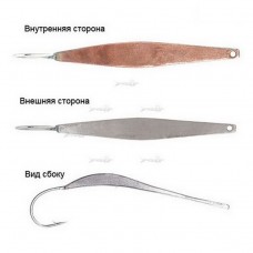 Блешня вертикальна зимова Salmo LJ Model M 265 c впаян.кр. Блешня вертикальна зимова Salmo LJ Model M 265 c впаян.кр.