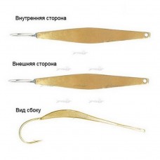 Блешня вертикальна зимова Salmo LJ Model M 265 c впаян.кр. Блешня вертикальна зимова Salmo LJ Model M 265 c впаян.кр.