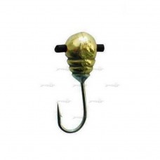 Мормишка вольфрамова Salmo КАПЛЯ с насеч.,отв.и кембр. 030мм/10