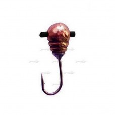 Мормишка вольфрамова Salmo КАПЛЯ с насеч.,отв.и кембр. 030мм/20