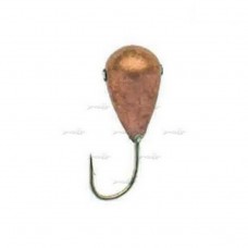 Мормишка вольфрамова Salmo КАПЛЯ с отв.и кембр. 040мм/C Мормишка вольфрамова Salmo КАПЛЯ с отв.и кембр. 040мм/C