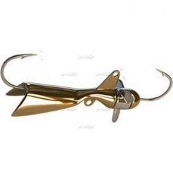 Девон блешня Балансир 11 г, латунь (BLG11)
