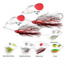Спіннербейт Savage Gear Da Bush 3 Blue Silver Shad